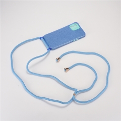 Glitter Crossbody Phone Case with cord