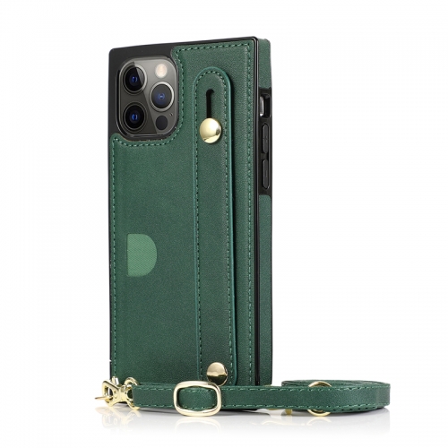 Necklace Pu leather For iphone 12 pro max Wallet Case