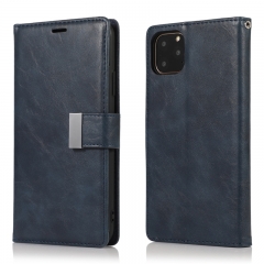 Luxury PU Leather Flip Case for iPhone 11 Pro max Cover with Credit Card Holders For iphone 12 pro max Wallet Case