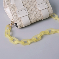 Wholesale DIY Colorful Acrylic Chain Crossbody Phone Straps Ornament Accessories Shoulder Bag Phone Purse Handbag Chain