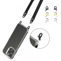 TPU hanging cases Crossbody For Iphone 14 13 12 11 Pro Max phone case with Detachable hook hole
