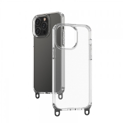 TPU hanging cases Crossbody For Iphone 14 13 12 11 Pro Max phone case with Detachable hook hole