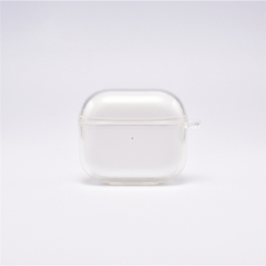 Wholesale transparent clear case for airpod charging case tpu