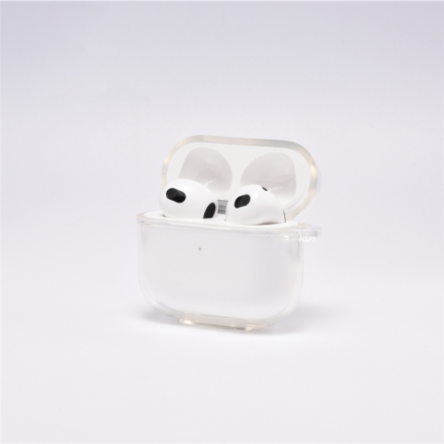 Wholesale transparent clear case for airpod charging case tpu