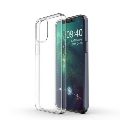 Clear Case For iPhone 15 Pro Max Case, Shockproof Thin Silicone Cover, Slim Transparent TPU Phone Case