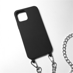 Factory wholesale Latest metal chain strap for iphone 15 pro lanyard case Crossbody Chains Cover handykette