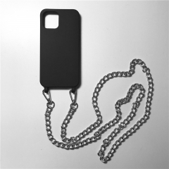 Factory wholesale Latest metal chain strap for iphone 15 pro lanyard case Crossbody Chains Cover handykette