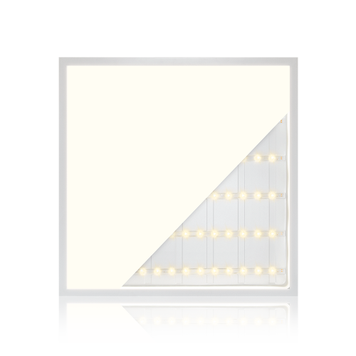 LED backlit panel light