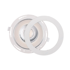 DLU1-F-RW-8 White Round Frame For 8 Inch Downlight