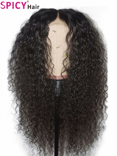 Spicyhair 200% density no tangle no shed curly 360 lace wig