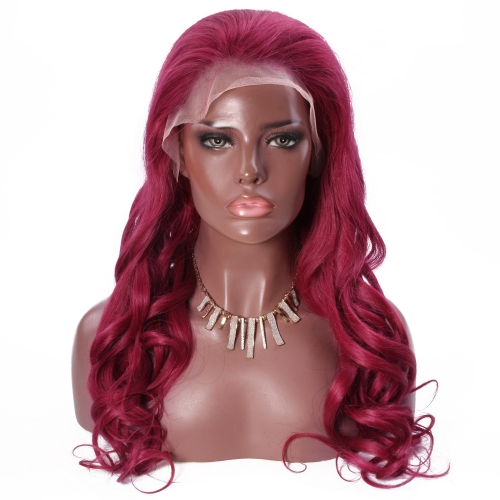 Spicyhair  Sexy Ladies wig 99J loosewave lace front wig