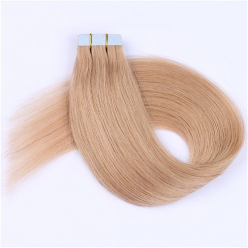 Spicyhair 100% human hair good quality double drawn #613 Blonde Tape in hair extension