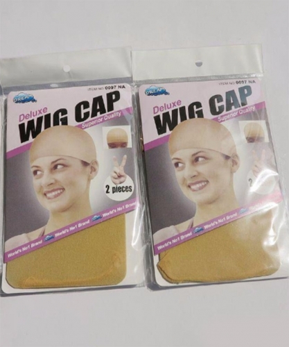 Wig Caps Wig Accessories 2 Wigs Hair Tools Nude Color Elastic Comfortable Cap 2pcs/Pack,5Pack