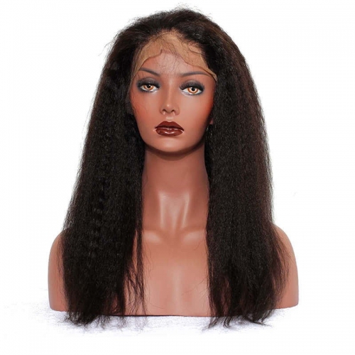 Spicyhair Virgin Human Hair Pas de perte de cheveux droit 360 frontal