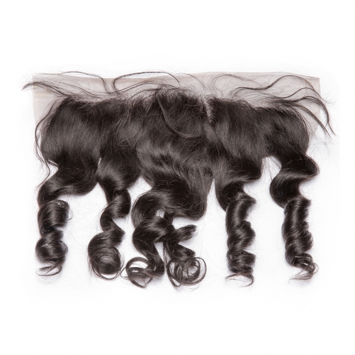 Spicyhair 12A Quality 100% Human Hair Tanglefree Loose Wave Frontal