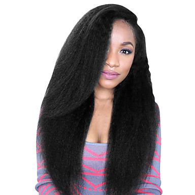 Spicyhair 200% density no shedding kinky straight full lace wig