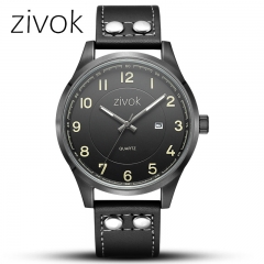 ساعة رجالية بتصميم انيق ومميز ماركة زيفوك
