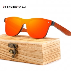 نظارات شمسية ماركة شينيو تصميم انيق بايطار خشبي متوفرة بعدة الوان