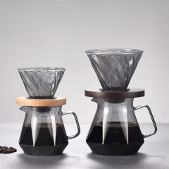 سيرفر قهوة مختصة تصميم كرستالي عدة مقاسات