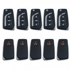 Universal Remote Key Fob 3 Button for Toyota Style for Xhorse VVDI Key Tool