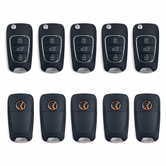 3 Buttons Universal Remote Key Fob Case for Hyundai Style for Xhorse VVDI Key Tool