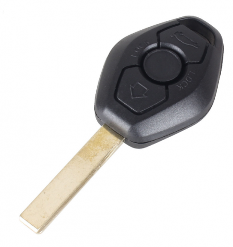 Original Key Remote Fob Case Replacement Car Key Shell Cover Keyless Fob For BMW 1 3 5 6 7 Series X3 X5 Z3 Z4 with Logo