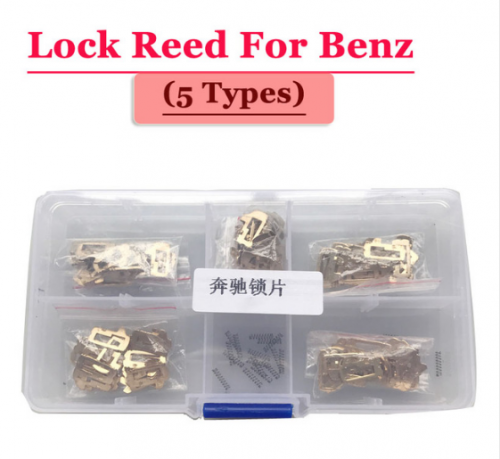 (200pcs/box ) car lock reed locking plate for benz lock (each type 40pcs) Repair Kits