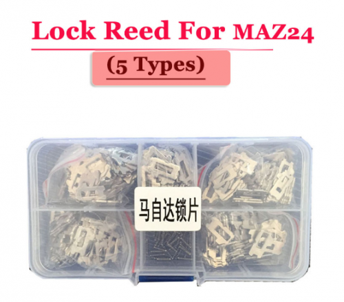 (200pcs/box )Maz24 car lock reed locking plate for madza lock (each type 40pcs) Repair Kits