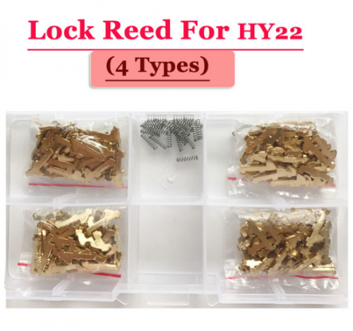 (100pcs/box )HY22 car lock reed locking plate for Hyundai lock (each type 25pcs) Repair Kits