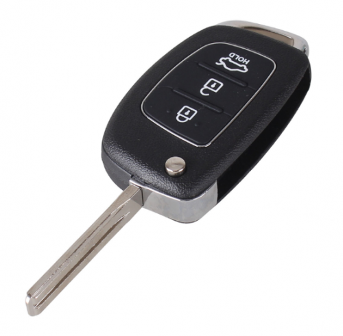 3 Buttons Flip Folding Remote Key Shell Fob Key Case For Hyundai Mistra ix35 ix45 Series 2 Verna