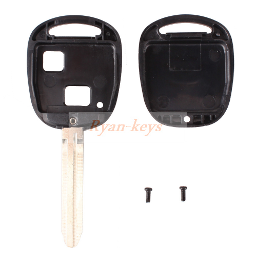 10pcs 10x 2 Botton Remote Key Shell For Toyota Tarago Camry Corolla Avensis Prado RAV4