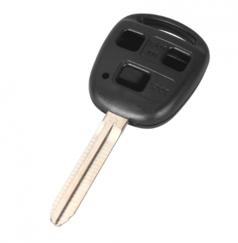 10x 3 Buttons Remote Key Shell For Toyota YARIS HIACE COROLLA AVENSIS CAMRY