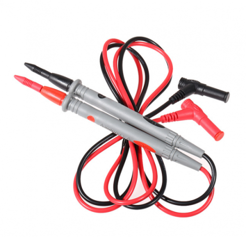 1 Pair Probe Test Leads Pin Digital Oscilloscope Multimeter Test Leads for Current Voltage Meter 20A 1000V Needle Tip