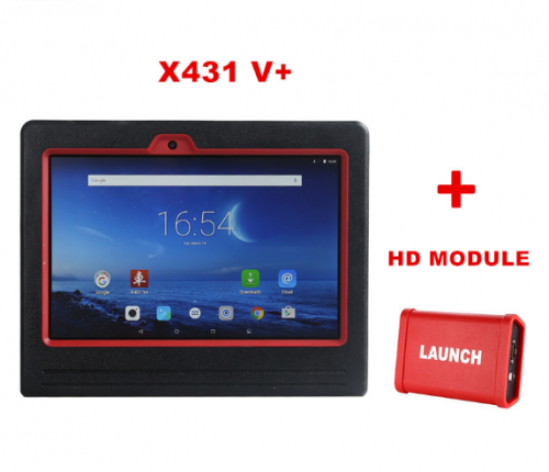 Original Launch X431 V+ Master Diagnostic Tool Plus HD Heavy Duty Truck Module (2-in-1set) with WiFi/Bluetooth DHL Free Shipping