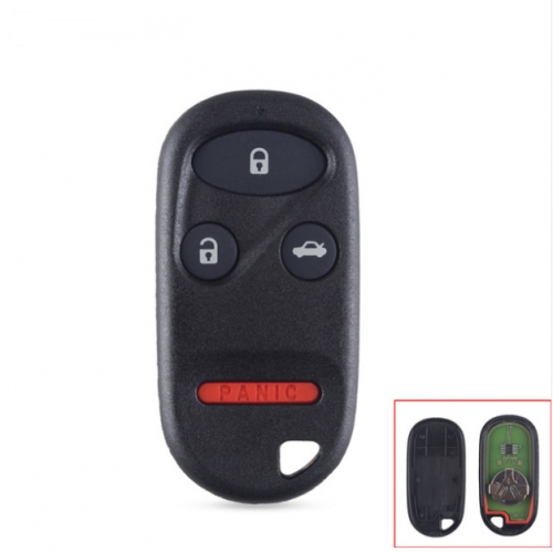5pcs For Honda Accord Alarm 1998 1999 2000 2001 2002 2003 315MHz Keyless Entry Transmitter Key Remote Key 3 3+1 Button Car Key
