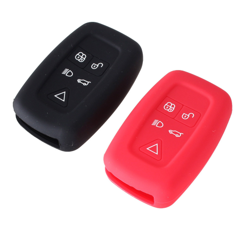 10pcs Silicone Cover Smart Remote Key Case 5 Button for Land Rover Discovery 4 For Range Rover