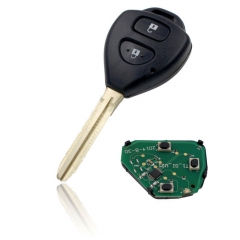 2 Buttons Remote Key 315MHz WITH 4D67 Chip for Toyota 2006-2010 RAV4 Corolla