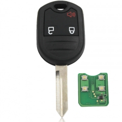 Keyless Entry Remote Key for Ford 3 Button 315MHz with 4D63 chip Inside