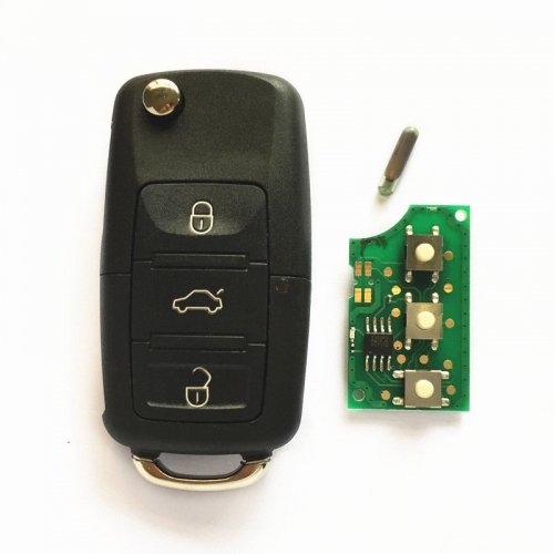 Remote Key fob for VW VOLKSWAGEN 1K0959753G 5FA009263-10 HELLA 434MHZ