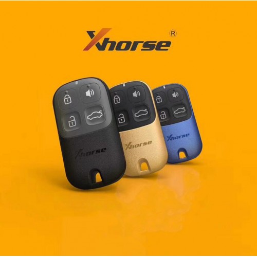 5 pieces Xhorse Multicolor Universal Remote Key Fob 4 Button for VVDI Key Tool VVDI2