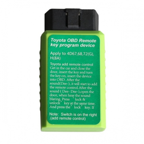 Toyota G and Toyota H Chip Vehicle OBD Remote Key Programming Device