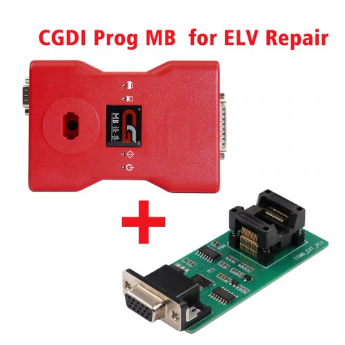 2018 CGDI Prog MB Benz Key Programmer Support All Key Lost with ELV Repair Adapter