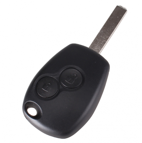 New Replacement 2 Button Key Fob Remote Shell Case Uncut Blade For Renault Modus Clio 3 Twingo