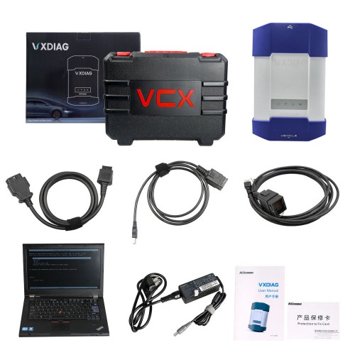 VXDIAG Multi Diagnostic Tool for Full Brands HONDA/GM/VW/FORD/MAZDA/TOYOTA/PIWIS/Subaru/VOLVO/ BMW/BENZ with 1TB HDD & Lenovo T420