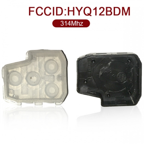 Original 2+1 Buttons 315 MHz Remote Head Key for Toyota Prius 2012-2017 - HYQ12BDM (G Chip)