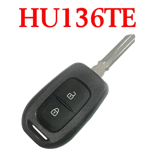 434 MHz 2 Buttons Remote Key for Renault - with 4A chip PCF7961M - HU136TE