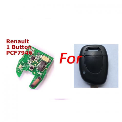 1 Buttons PCB Board for Renault with PCF7946AT chip