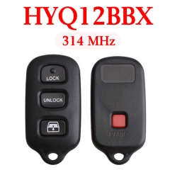 3+1 Buttons 314 MHz Keyless Entry Remote Control for Toyota - HYQ12BBX