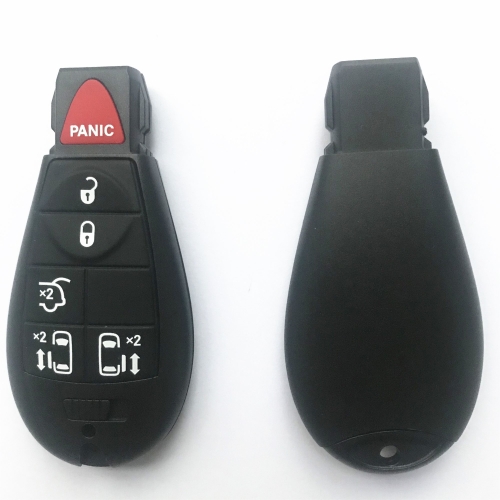 434 MHz 5+1 Buttons Remote Fobik Key for Chrysler / Dodge / VW /Jeep 2007-2017 - M3N5WY783X / IYZ-C01C