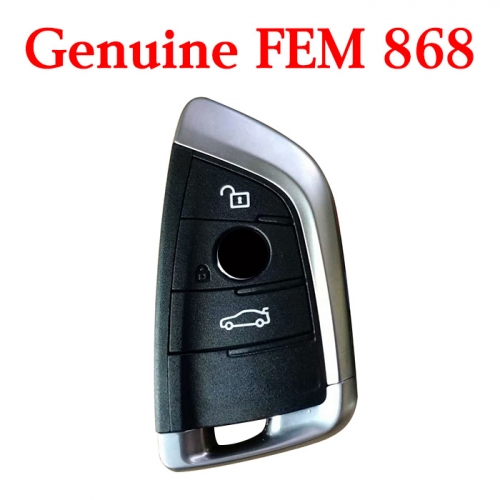 Original 3 Buttons 868 MHz Smart Proximity Key for BMW FEM